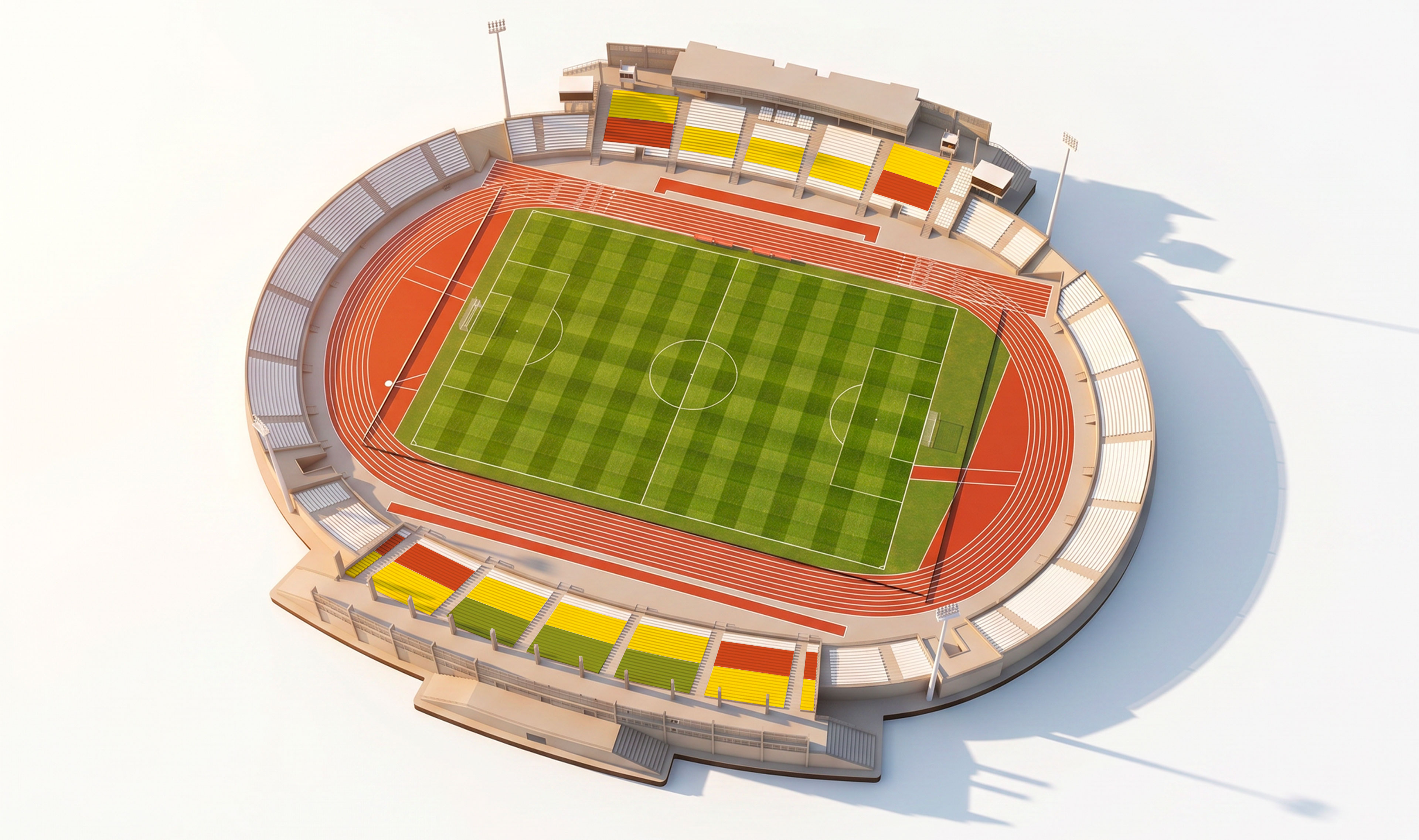 Plan du stade